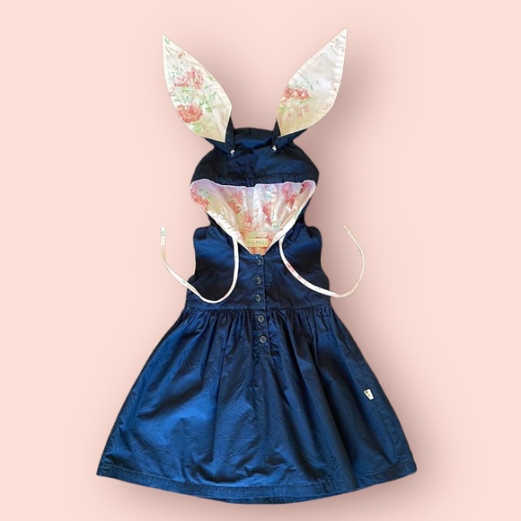 Lacey Lane Other - LACEY LANE girls bunny hooded dress